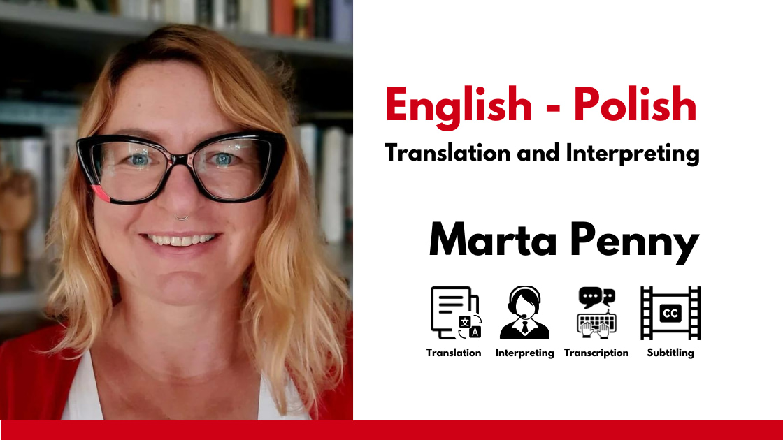 Polish Translator and Interpreter in Bournemouth, Dorset - Marta Penny