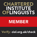 CIOL-Chartered-Institute-of-linguistics-Member