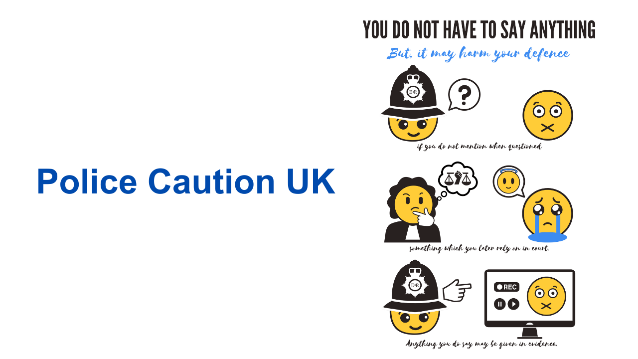 Police Caution UK (Infographic)