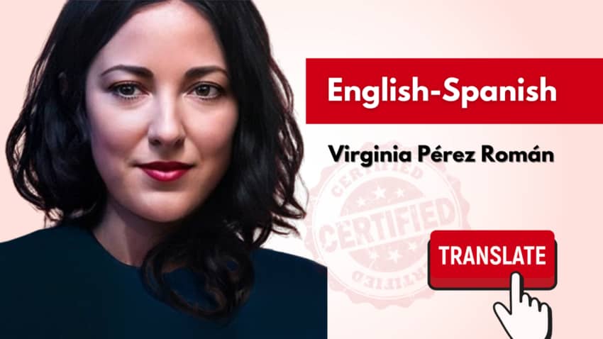 Legal / Sworn English-Spanish Translator - Virginia Pérez Román BA GDL MCIL CL