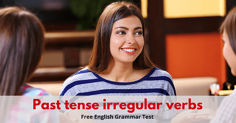 Past-tense-irregular verbs-grammar-test